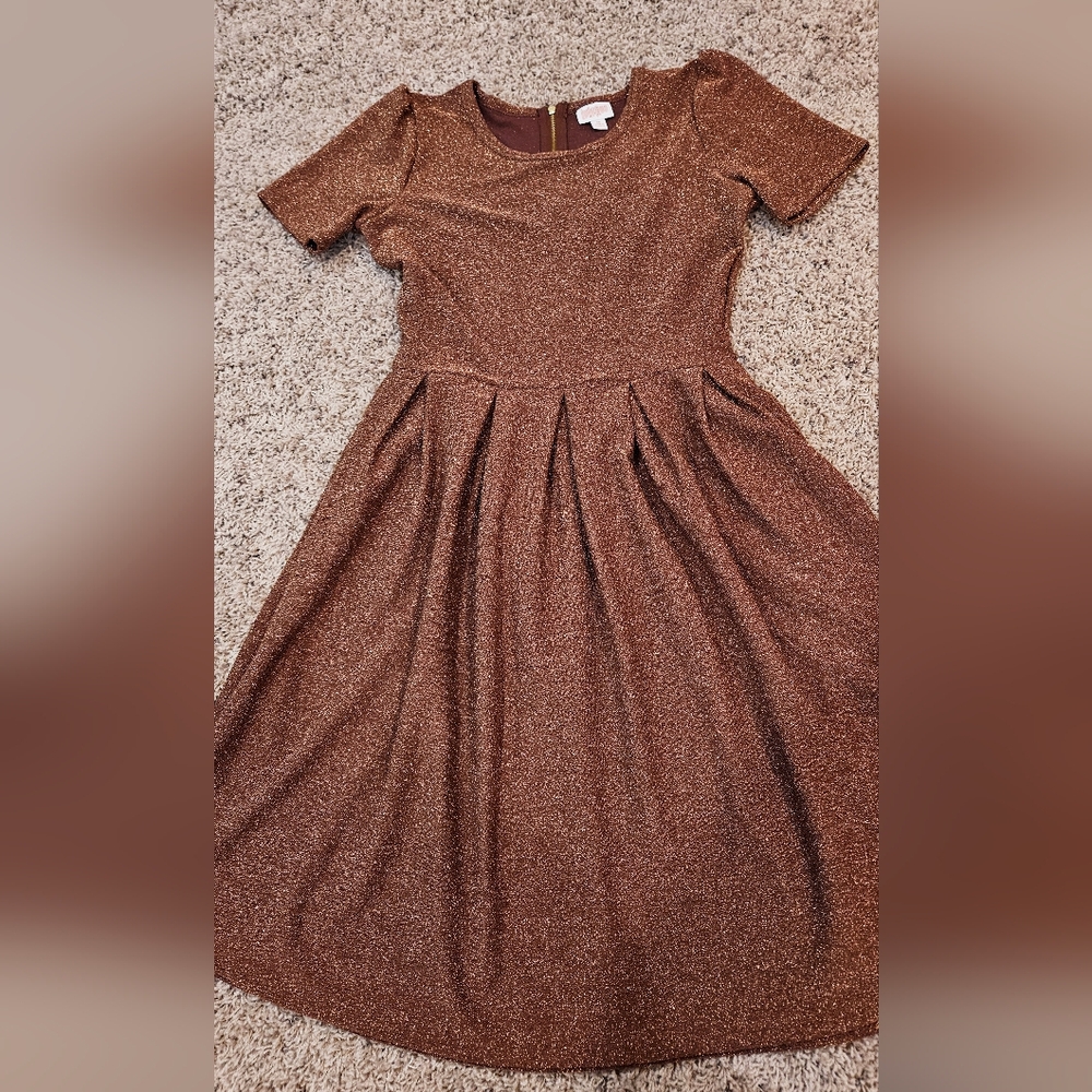 LuLaRoe Elegant Amelia Medium Mauve